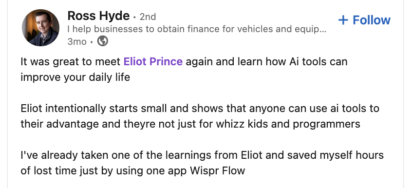 Review from Ross Hyde